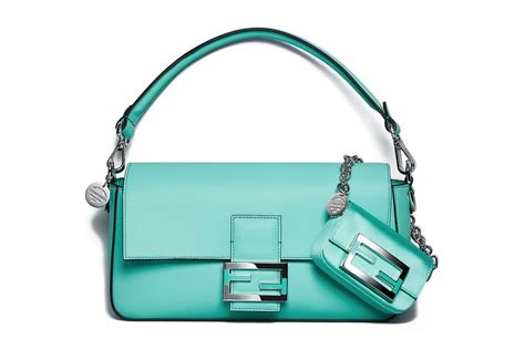 tiffany and fendi collaboration|fendi tiffany blue bag.